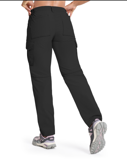 Women's High-Rise Straight-Leg Cargo Pants with Multi Pockets, S-XXL - image 3