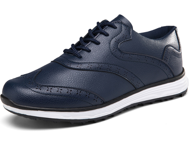 Men's Lace-Up Golf Shoes with Cushioned Midsole, EU Sizes 39-45