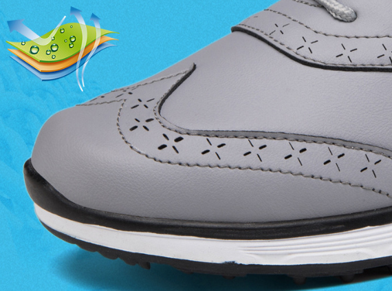 Men's Lace-Up Golf Shoes with Cushioned Midsole, EU Sizes 39-45 - image 6