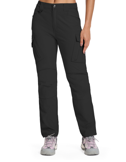Women's High-Rise Straight-Leg Cargo Pants with Multi Pockets, S-XXL - image 2